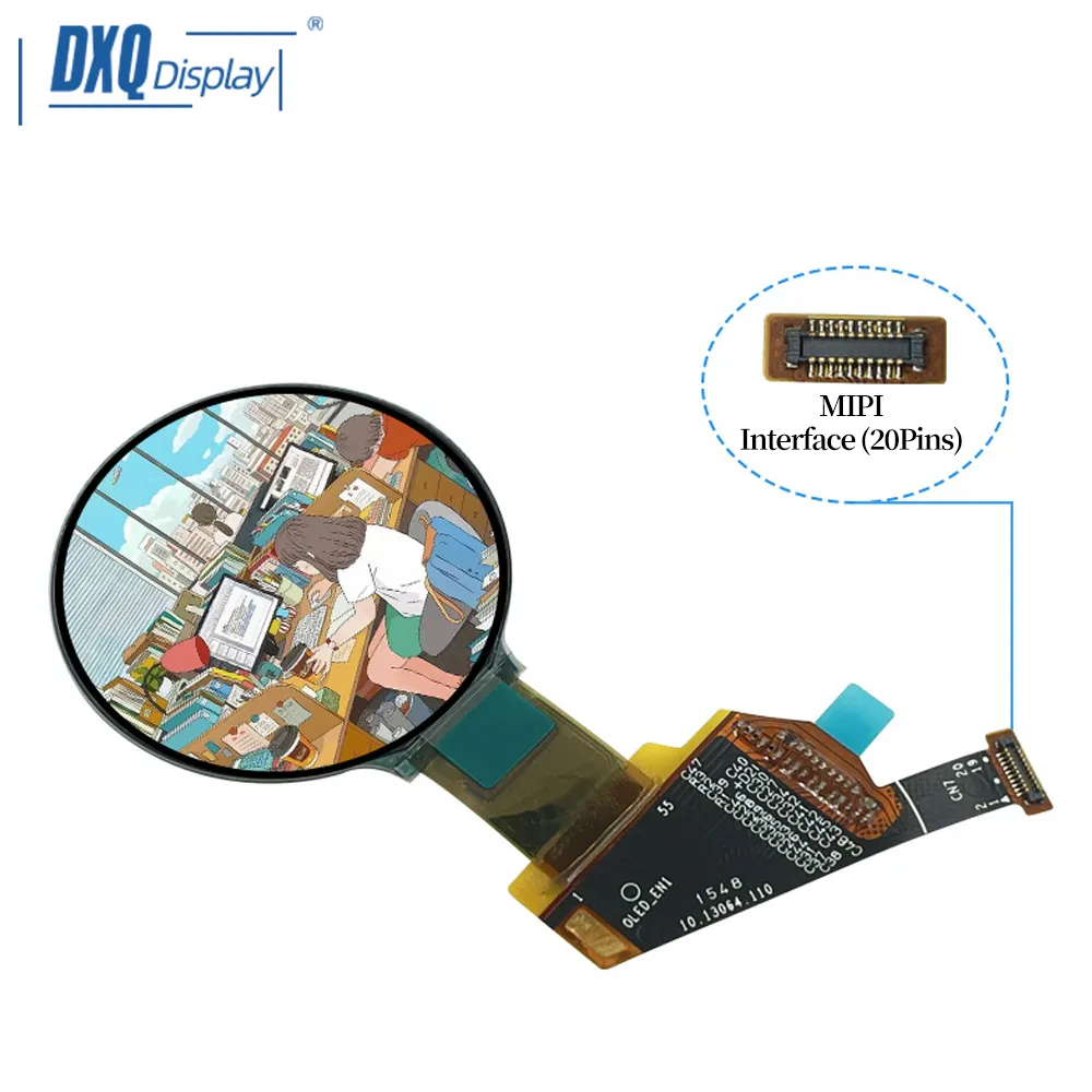 1.39 inch 400x400 IPS Flexible Display