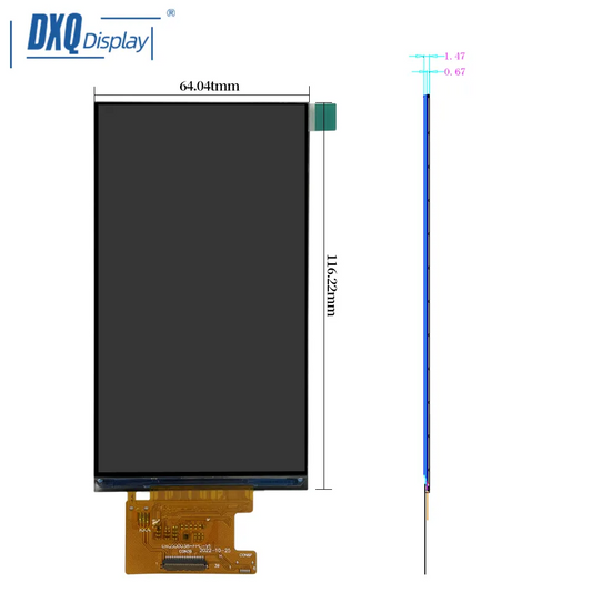 1080x1920 5 inch TFT LCD Display