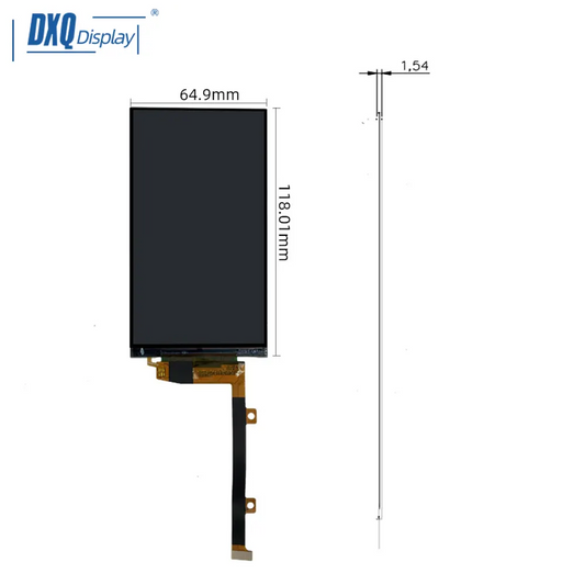1080x1920 30pins 5 inch TFT LCD Display