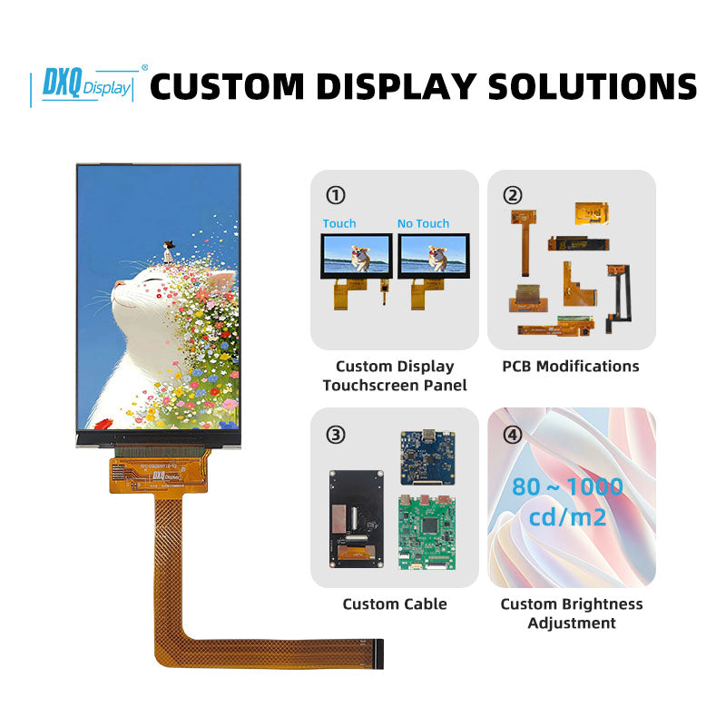 480x800 3.97 Inch TFT LCD Display for Smart Home