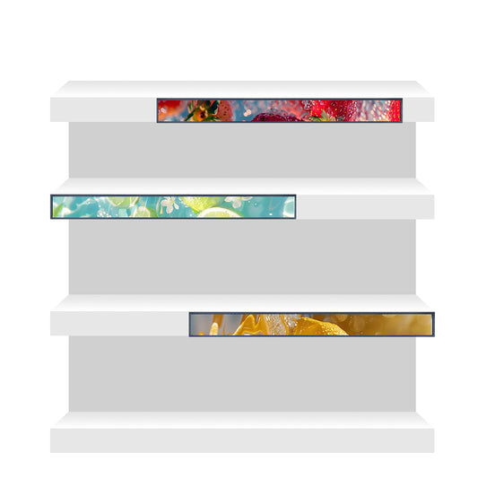 23.1 Inch LCD Advertising Shelf Display Screen for Supermarket