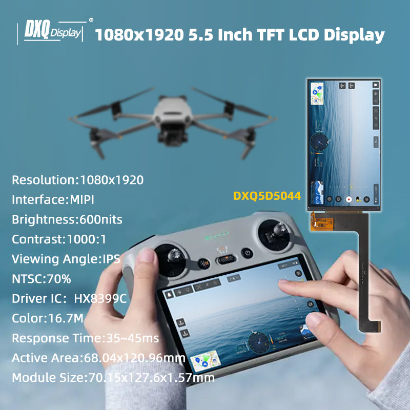 1080x1920 5.5 Inch TFT LCD Display for Monitors