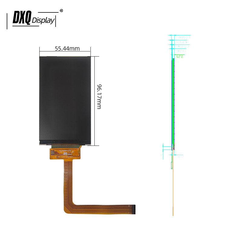 480x800 3.97 Inch TFT LCD Display for Smart Home