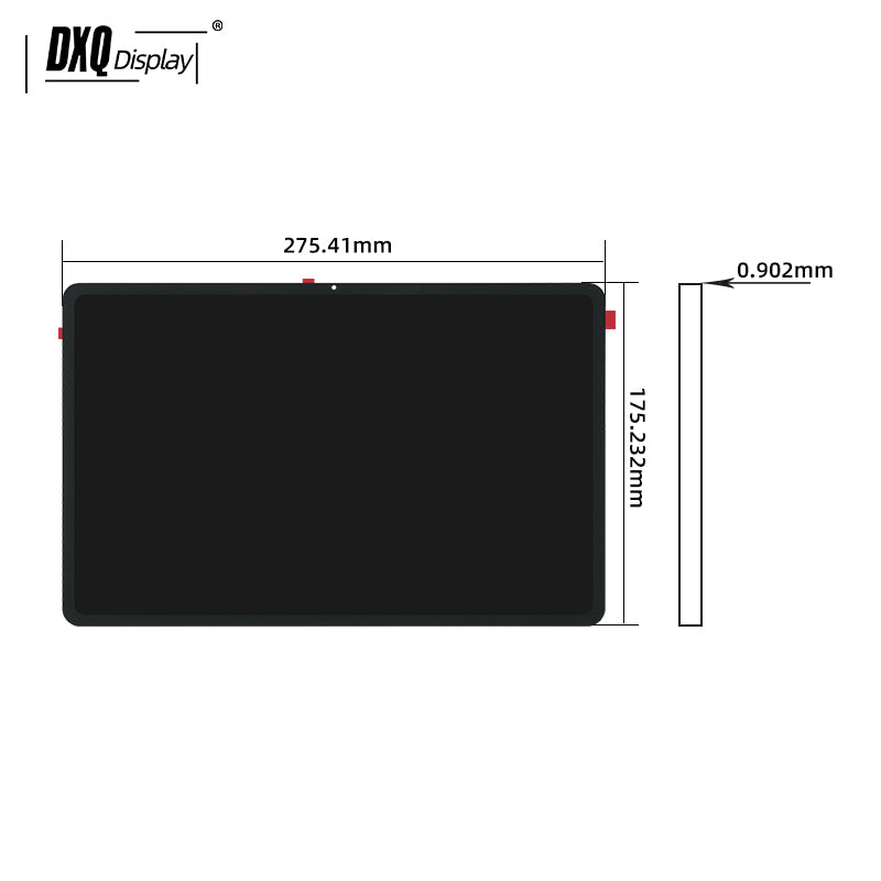 1600x2560 12.6 Inch AMOLED Touch Display for Tablet Pad