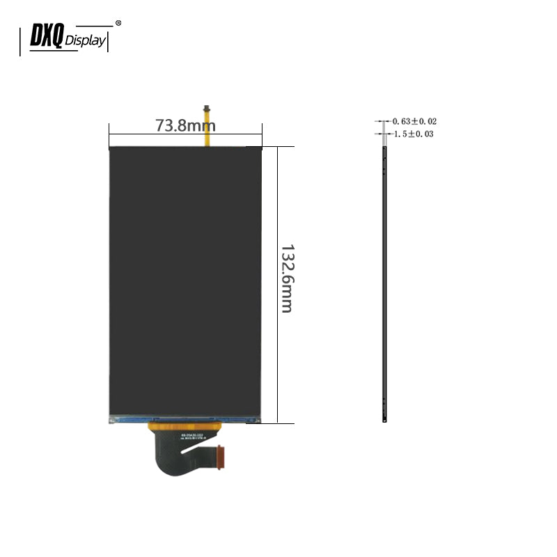 DXQ OEM 720x1280 5.5 Inch LCD Display for Original Nintendo Switch Screen