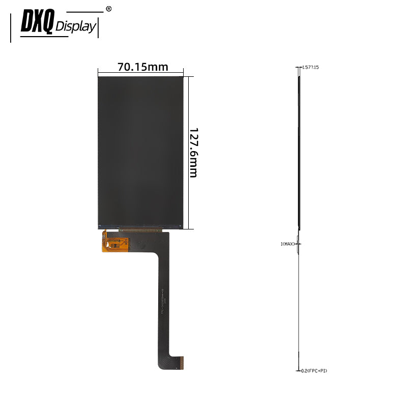 1080x1920 5.5 Inch TFT LCD Display for Monitors