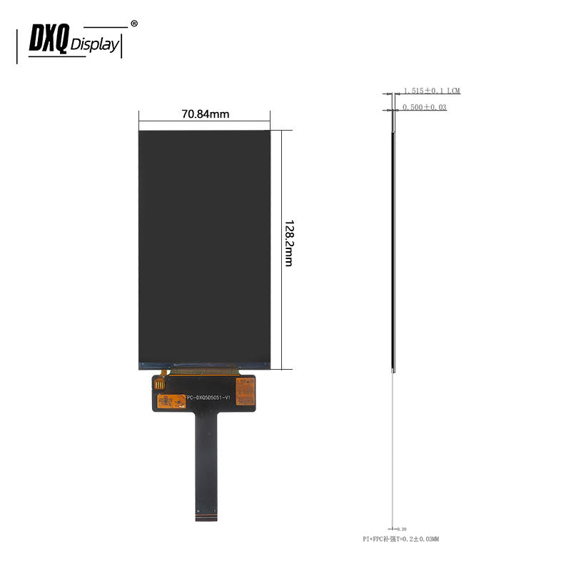 1080x1920 Game Console Monitors Screen 5.5 Inch TFT LCD Display
