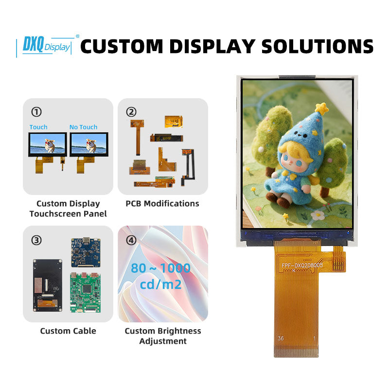 240x320 2.8 Inch TFT LCD Display for Hanheld Devices