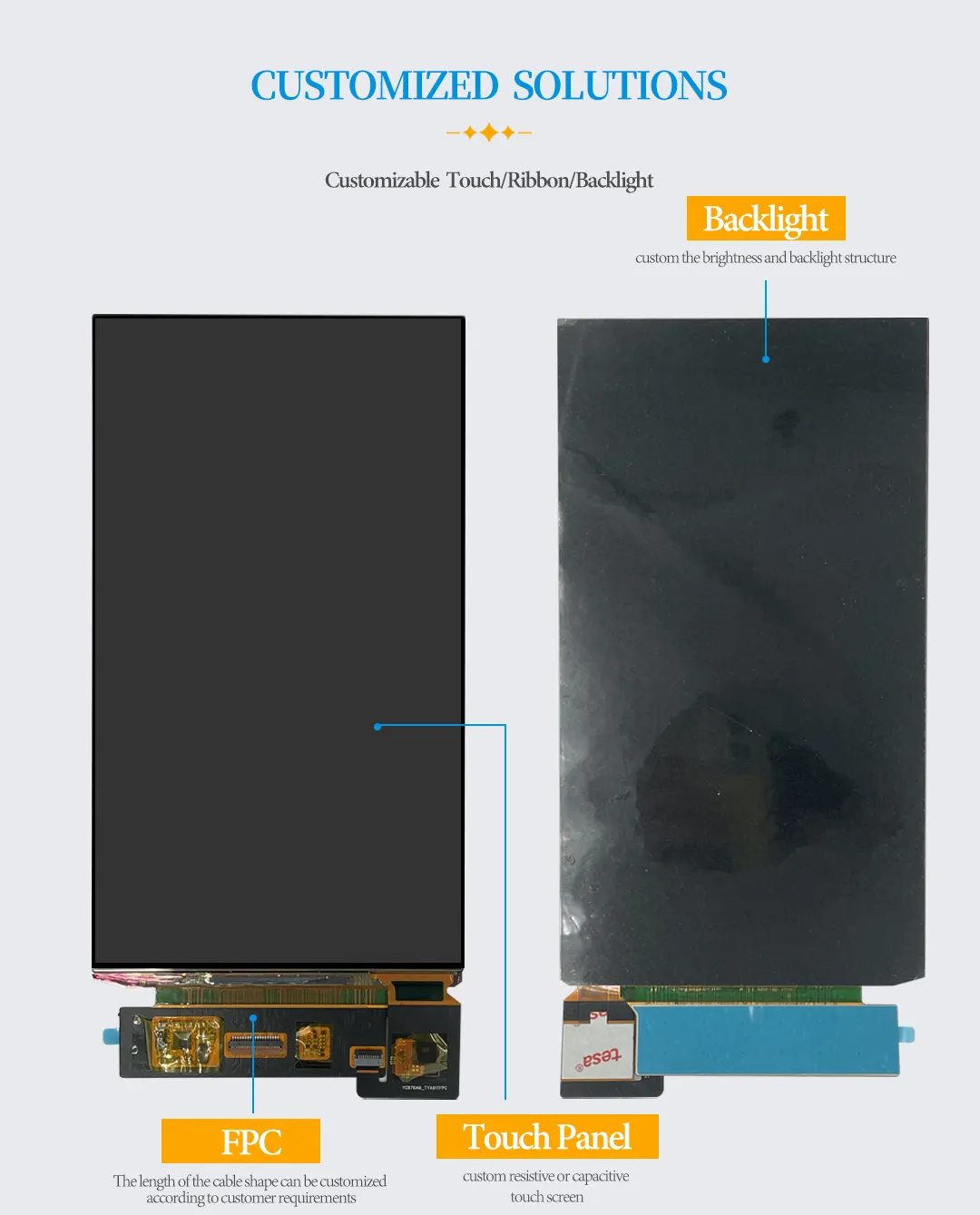 7 inch 1080x1920 OLED Display with Touch